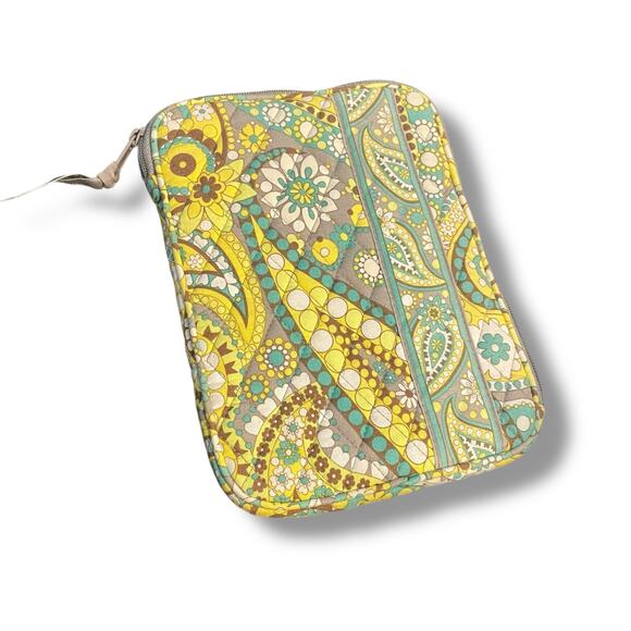 Vera Bradley Tablet Case Lemon Parfait Sleeve iPad Kindle Zippered Pouch 9 x 7" - Picture 6 of 12
